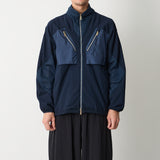 GARMENT DYE STAND COLLAR BLOUSON