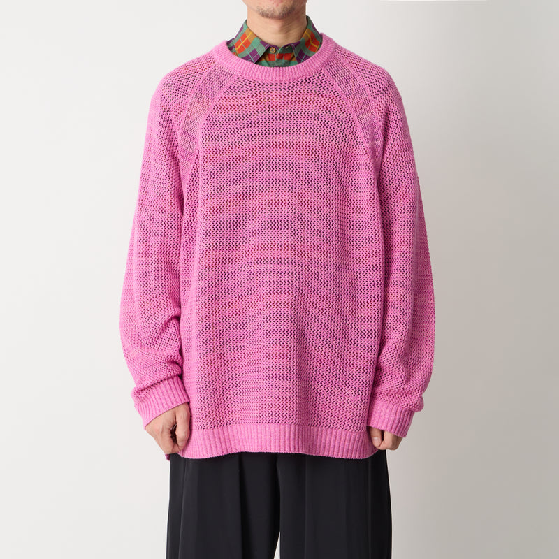 RAGLAN KNIT PULLOVER - White Mountaineering®︎ – White