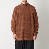 RAGLAN KNIT PULLOVER