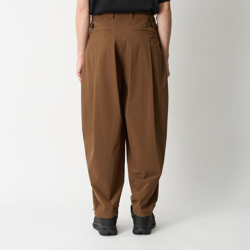 8 TUCK WIDE TAPERED PANTS - White Mountaineering®︎ – White