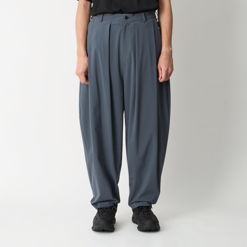 8 TUCK WIDE TAPERED PANTS - White Mountaineering®︎ – White