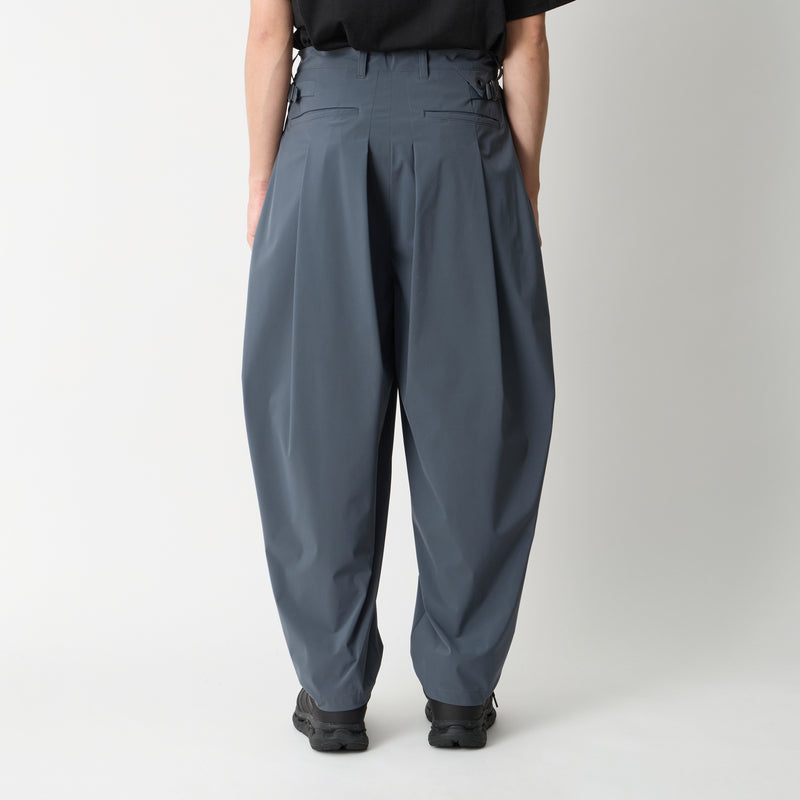 8 TUCK WIDE TAPERED PANTS - White Mountaineering®︎ – White