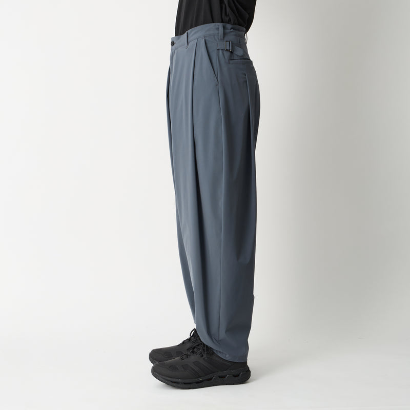 8 TUCK WIDE TAPERED PANTS - White Mountaineering®︎ – White