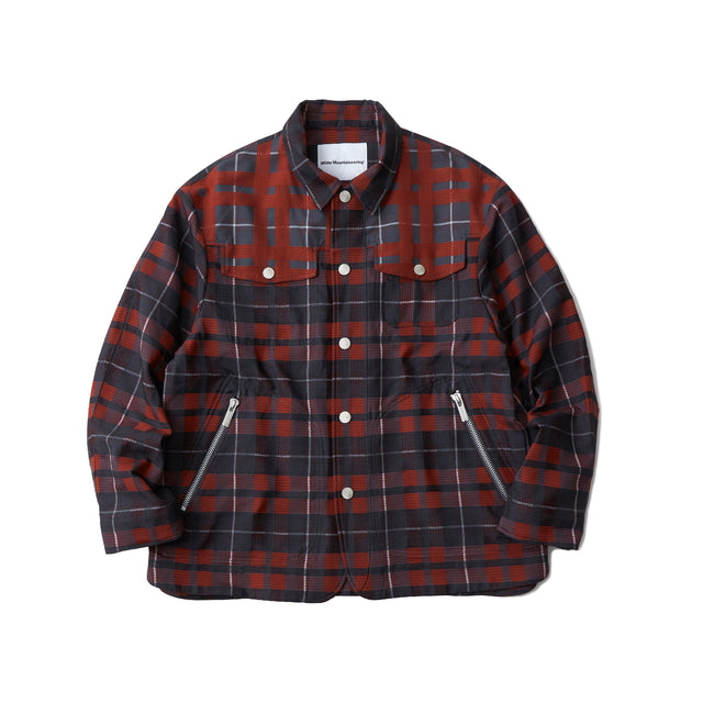 BIG CHECK WORK JACKET – White Mountaineering OFFICIAL WEB SITE.