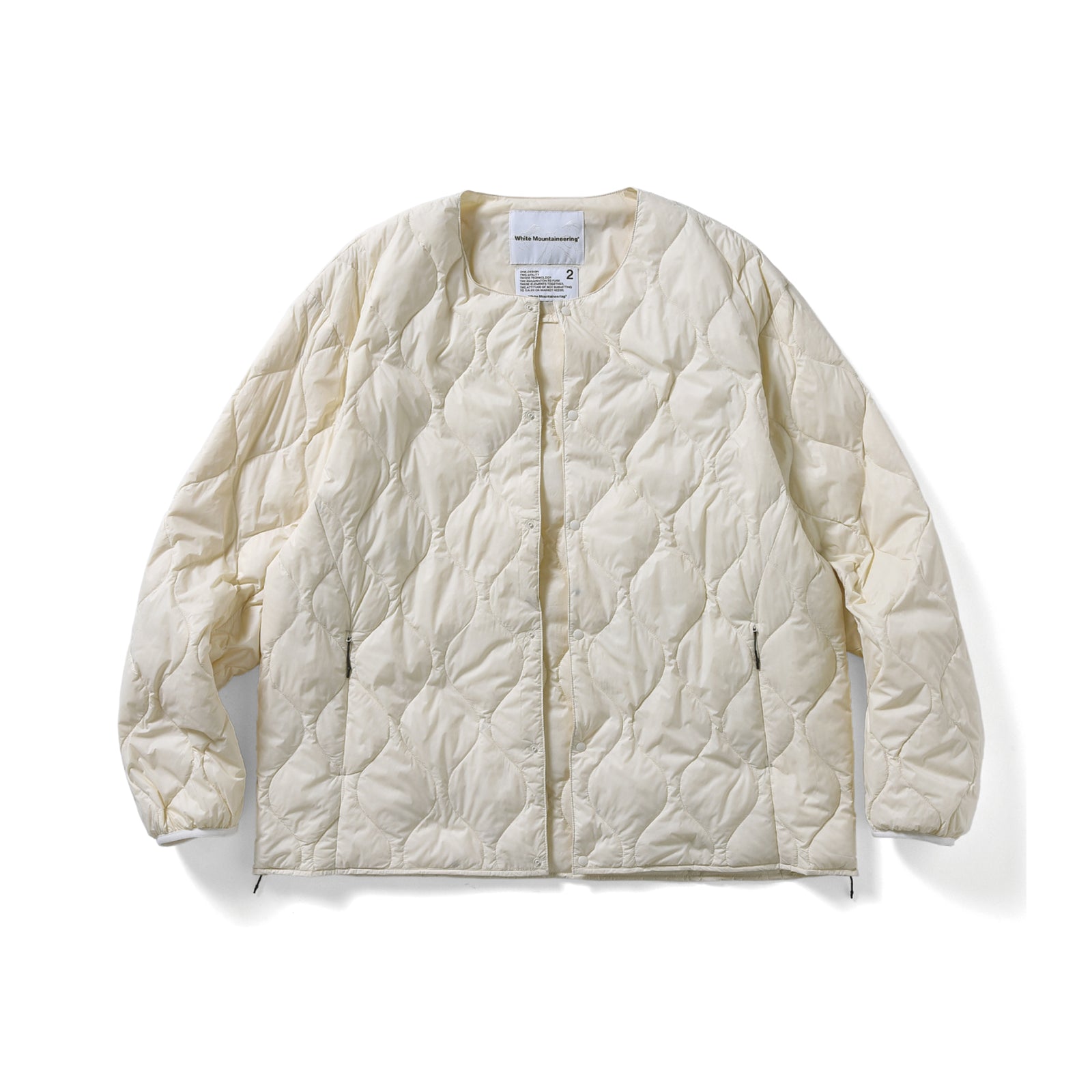 WM × TAION 10th Anniv. Light Down JKT - White Mountaineering