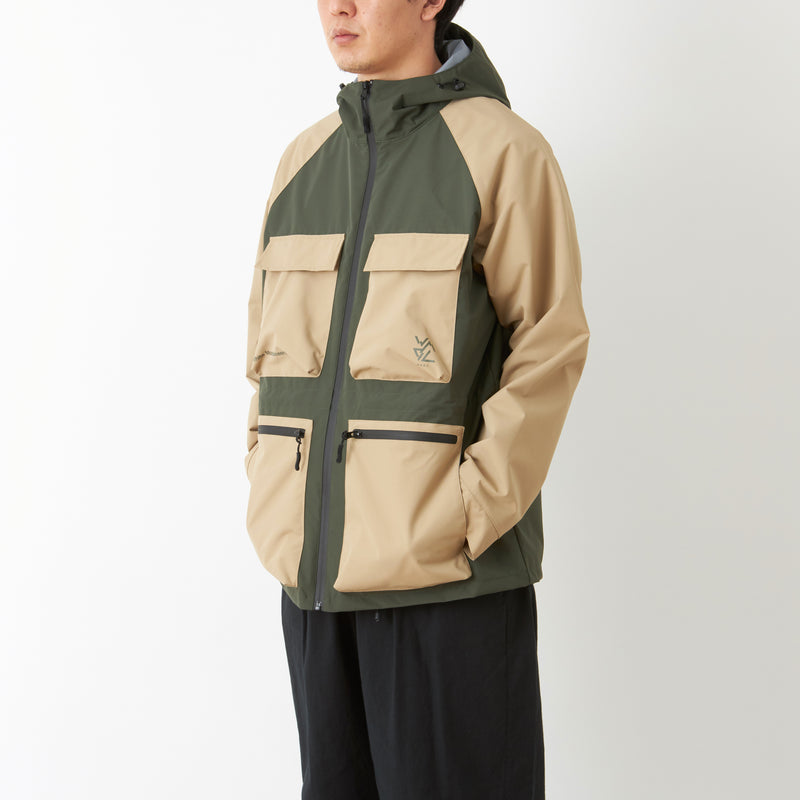 WMBC × KIU 3 LAYERED FIELD JACKET - White mountaineering